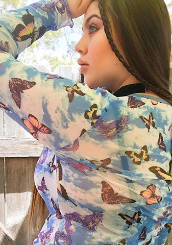 Ur Highway To Heaven Mesh Top