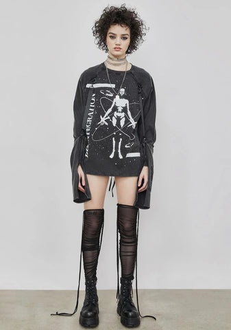 Reverb Disintegration Unisex Graphic Tee