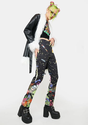 Ethereal World Graphic Pants