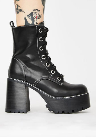 My Happy Ending Platform Boots