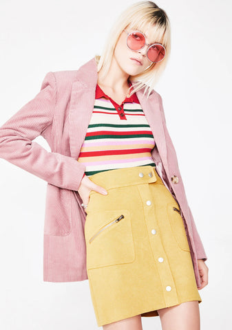 The Flip Side Mini Skirt