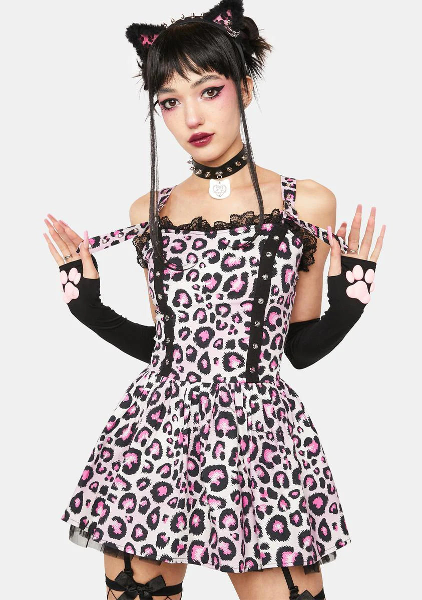 Cool Kitty Mini Dress
