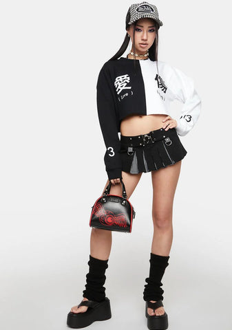 Love Hurts Cropped Sweatshirt