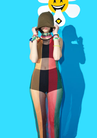 Kingston Mesh Maxi Dress