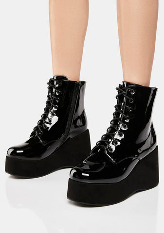 Wicked Literally Living Platform Boots