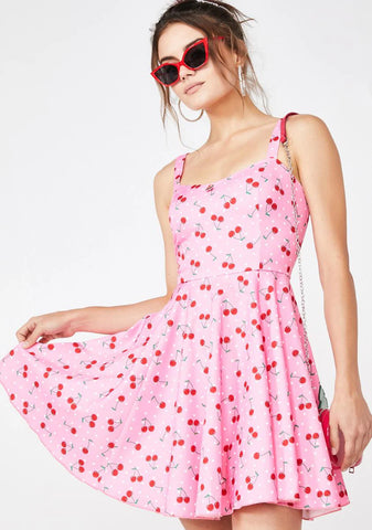 Cherry Munroe Mini Dress