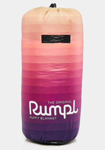 Dawn Pixel Fade Original Puffy Blanket