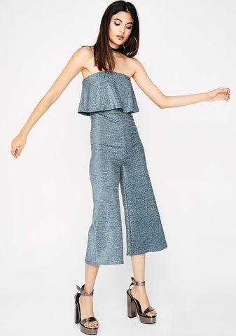 Only Girl Ruffle Jumpsuit