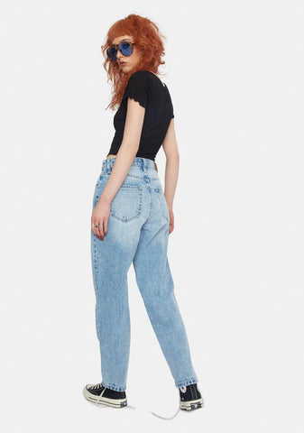 Classic Tapered Mom Jeans