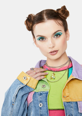 My Sweet Teddy Charm Necklace