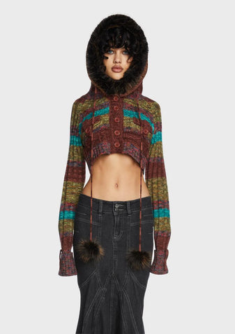 A Creature's Comforts Hooded Cardigan