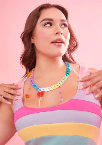 Lost In Candyland Chain Necklace