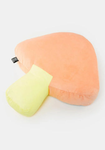 Trippy Vibes Mushroom Pillow