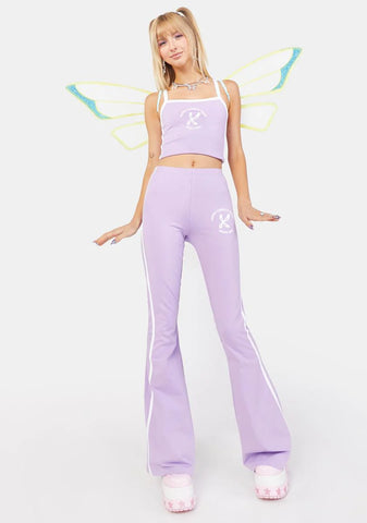 Team Fairy Varsity Flare Pants