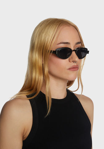 Viva Cat Sunglasses - Black