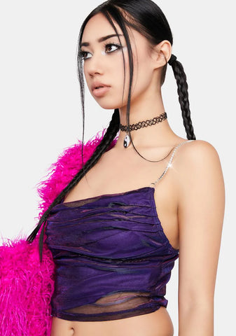 Lights So Bright Crop Tank