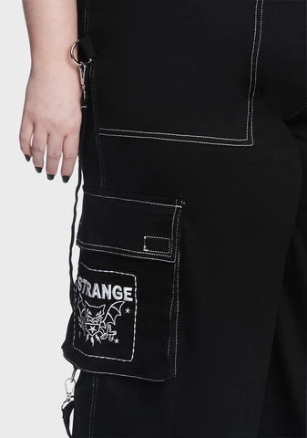 Plus Alone Is Where The Heart Is Cargo Pants