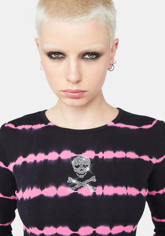 Talk Is Cheap Tie Dye Tee