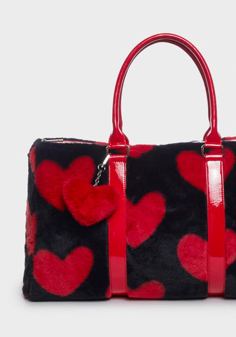 Lover's Getaway Fuzzy Weekender