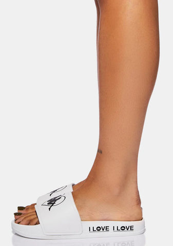 White Authentic Aasiaat 1 Slide Sandals