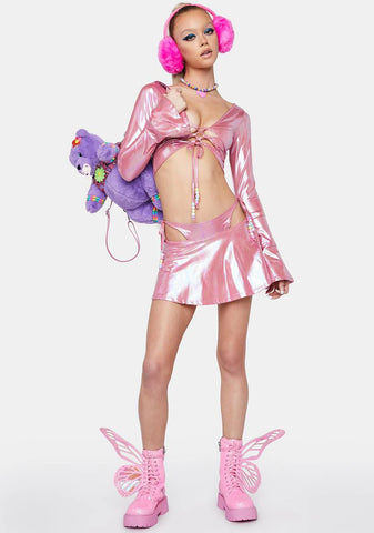 Sleep's For The Weak Crop Top