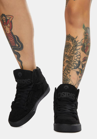 Black Clone Sneakers