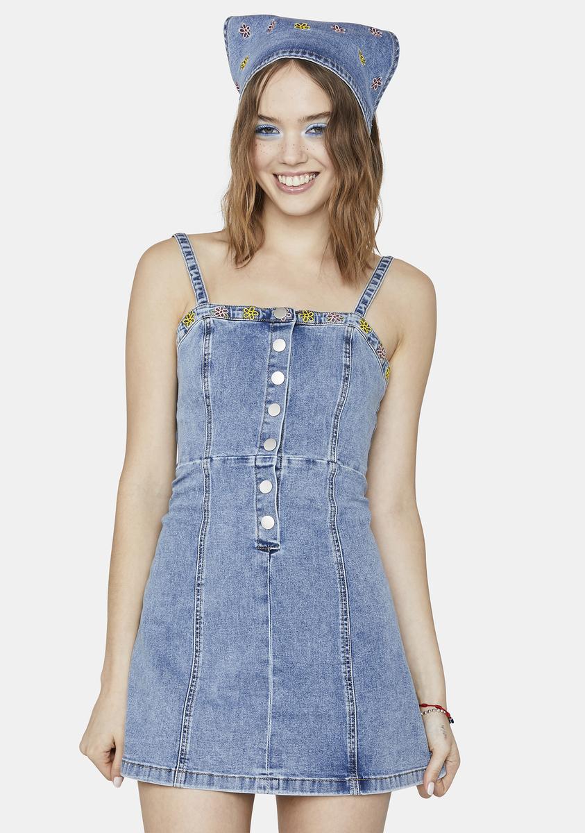 Love Gardens Dress & Headscarf Set