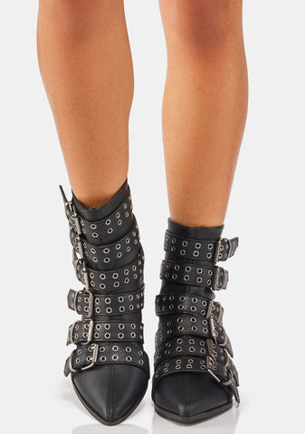 Warlock-70 Buckle Boots