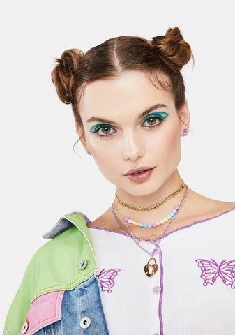 Heart Of Gold Chain Necklace Set