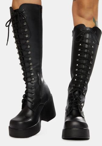 Phoenix Leather Knee High Boots