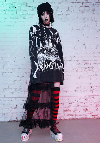 Ticket To Fly Long Sleeve Graphic Tee