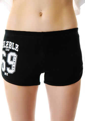 x Belle of the Brawl Sixty-Nine Shorts - White