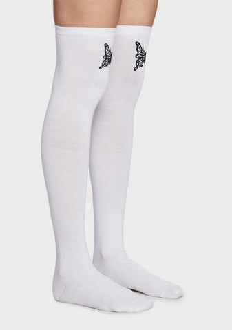 Recognized Beauty Thigh-High Socks