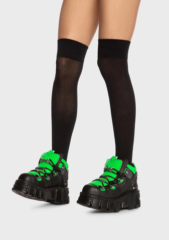 Green M-106-C131 Ankle Boots