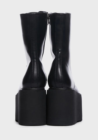 Steady Platform Combat Boots