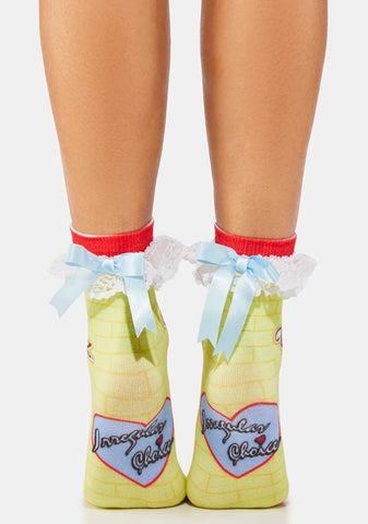 Always Ask For Directions Ankle Socks