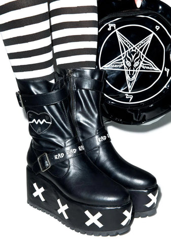 x Chocomoo Yuka Platform Boots