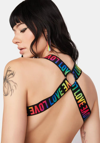 Unisex Pride Chain Harness