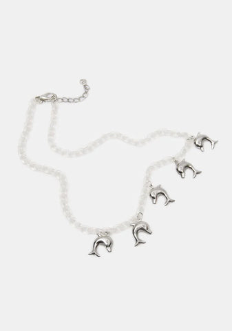 Make A Splash Chain Necklace