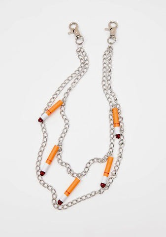 Burn One Layered Chain Belt