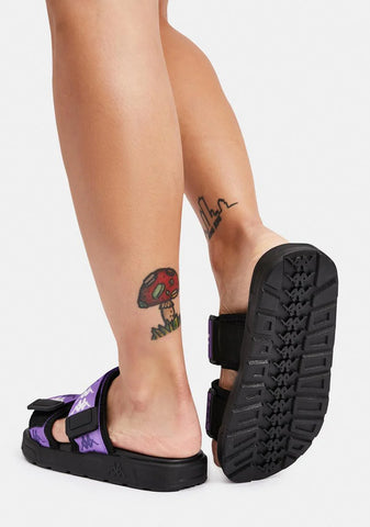 Black Lilac 222 Banda Aster 4 Sandals