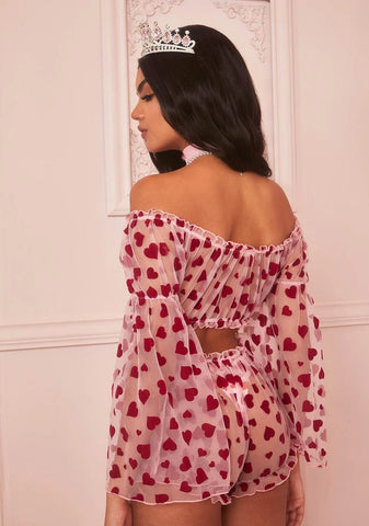 Love Surrounds Me Chiffon Top