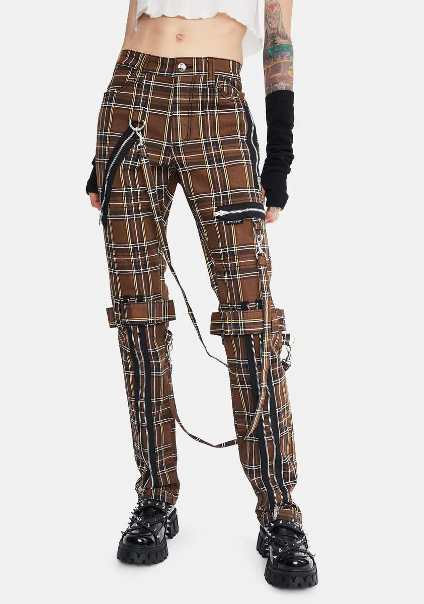 Desert Plaid Bondage Pants