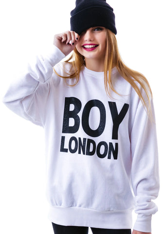 BOY London Pullover Sweater - Black