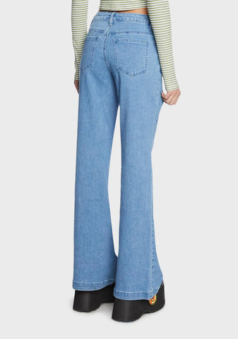 My So-Called Angst Flare Jeans