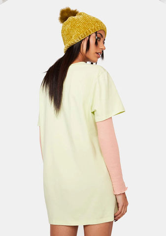 Crystal Cabins Oversized Graphic Tee