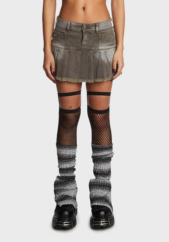 Nya Pleated Mini Skirt