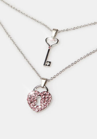 Long Distance Love Layered Necklace