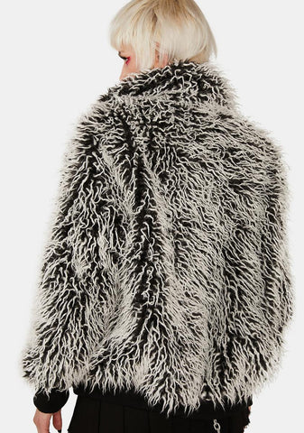 Need No Protecting Faux Fur Jacket