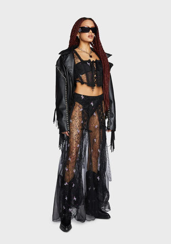 Myth In Bloom Lace Corset